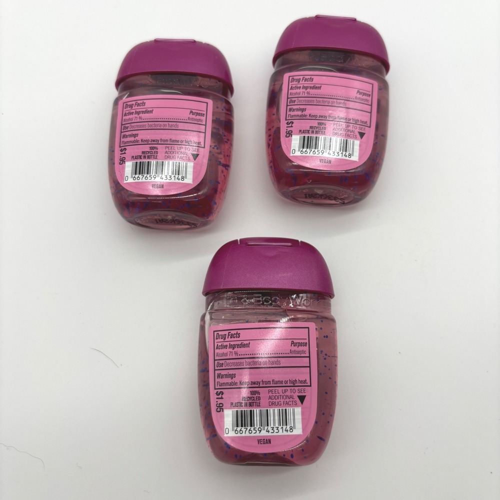 Bath & Body Works Aurora Disney Princess Hand Sanitizer 1 oz Pink Aurora 3 pk - Picture 3 of 3